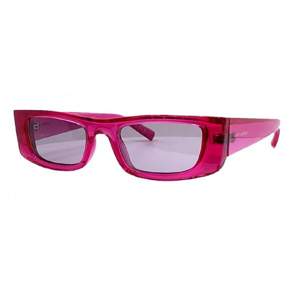 NWT SAINT LAURENT PINK WOMEN SUNGLASSES - Picture 3 of 5